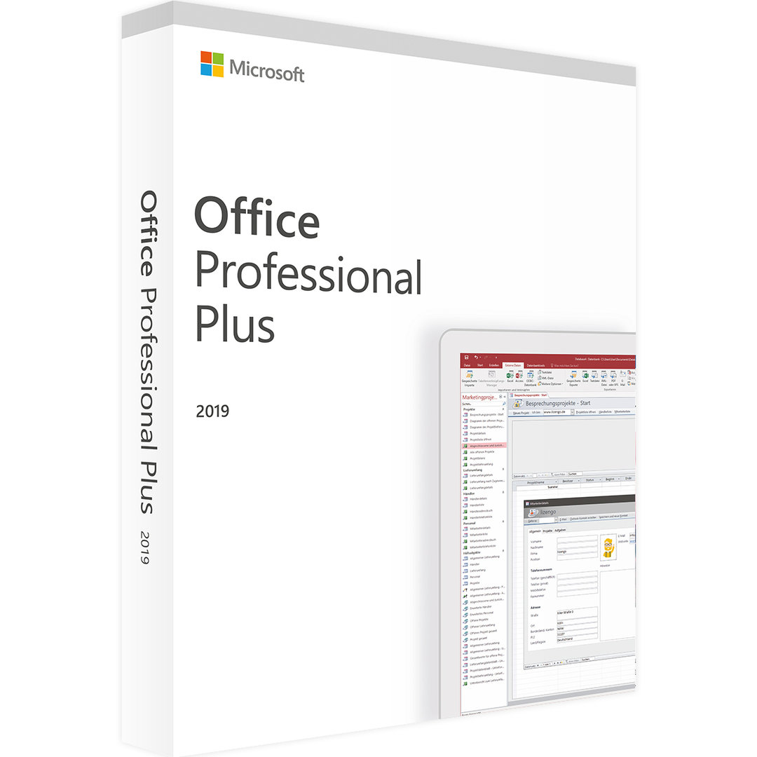 Microsoft Office 2019 Professional Plus 32 Bit und 64 Bit ESD